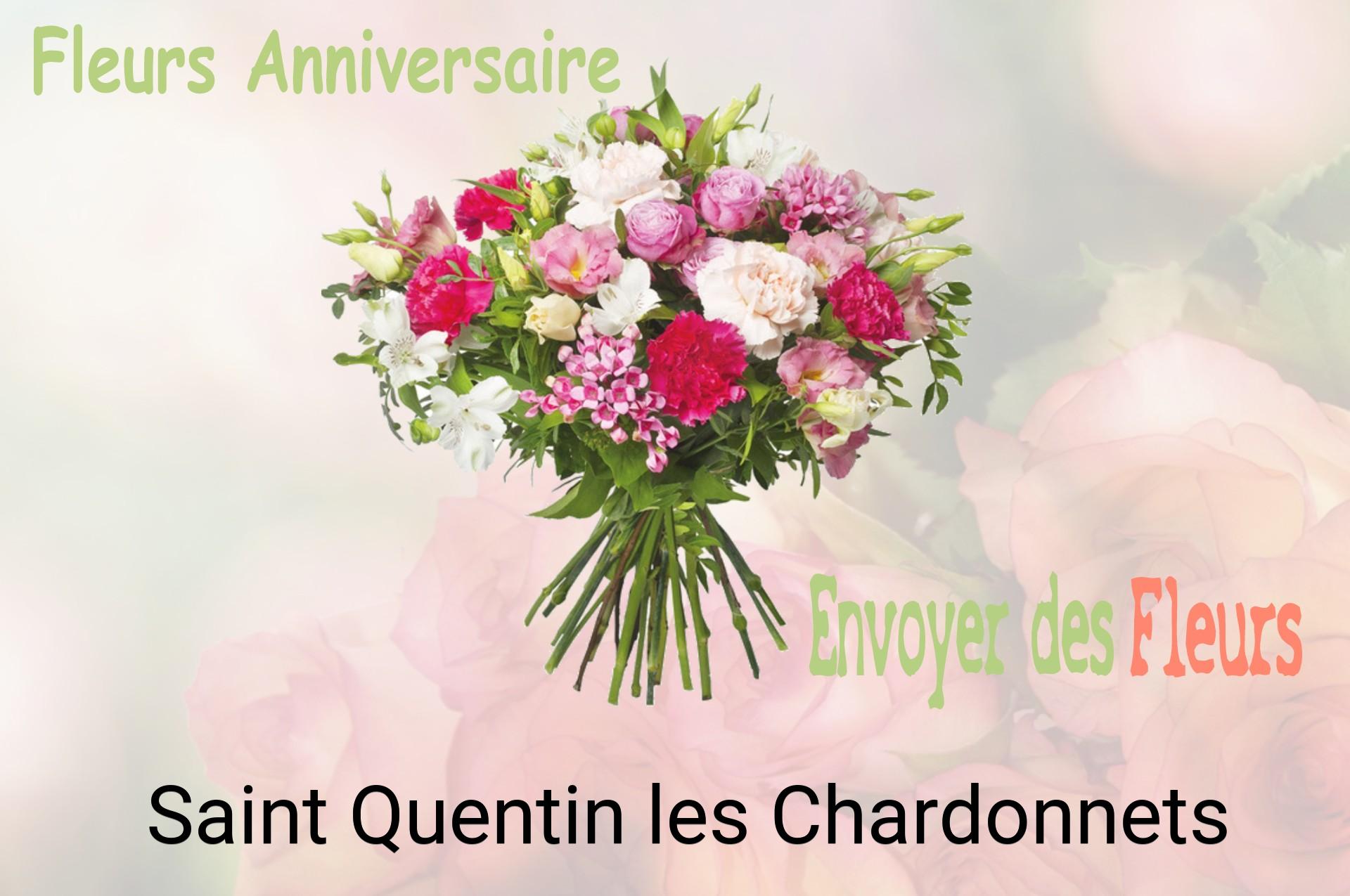Bouquet de fleurs d’anniversaire livré à Saint-Quentin-les-Chardonnets